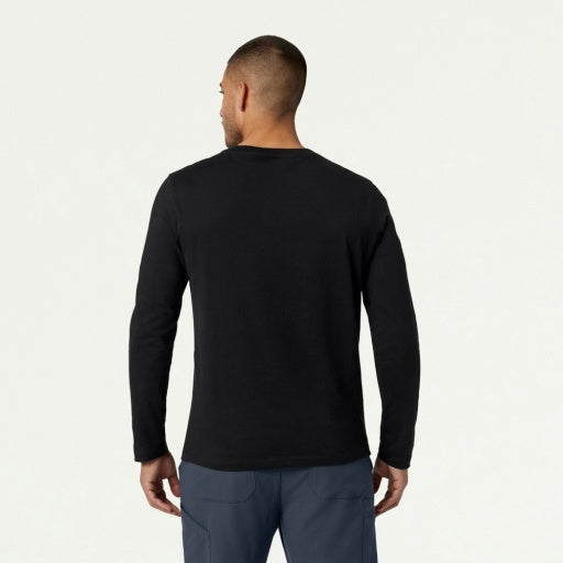 Regenerative Organic Certified® Cotton M30002U Men's Regenx Cotton Underscrub Black