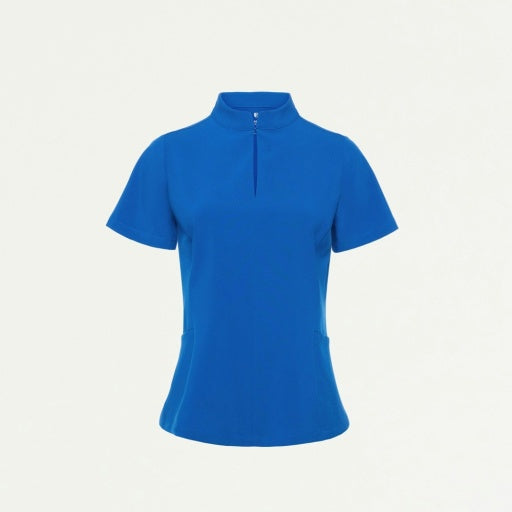 ULTRAlite W10039 Women's Aria Fit & Flare Scrub Top Royal Blue