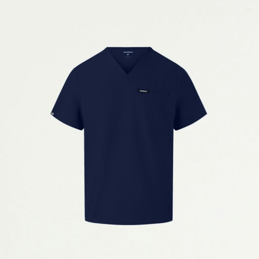 ULTRAlast M10002 Men's Platt 3-Pocket Scrub Top Midnight Navy