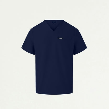 ULTRAlast M10002 Men's Platt 3-Pocket Scrub Top Midnight Navy