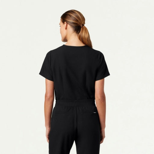 ULTRAlast W10001 Women's Rhena 1-Pocket Scrub Top Black