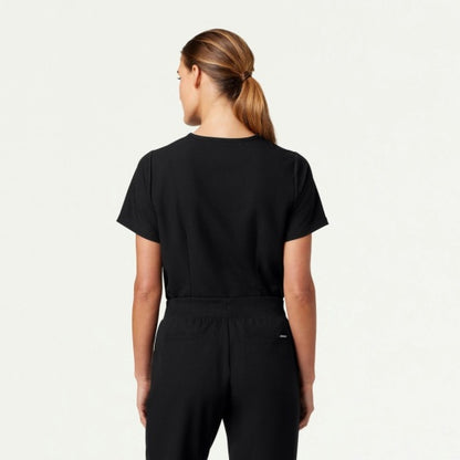 ULTRAlast W10001 Women's Rhena 1-Pocket Scrub Top Black