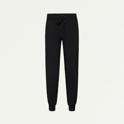 ULTRAlite W20037 Women's Silex 6-Pocket Slim Scrub Joggers Black