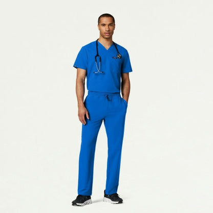 ULTRAlast M10001 Men's Holmes 1-Pocket Scrub Top Royal Blue
