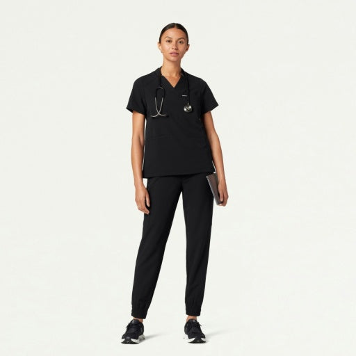 ULTRAlast W20002 Women's Neo Cargo Scrub Joggers Black