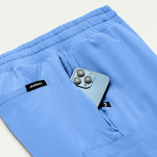 ULTRAlite M20023 Men's Rhodes 7-Pocket Scrub Pants Ceil Blue