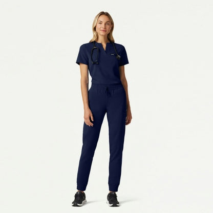 ULTRAlast W20009 Women's Jace Skinny On-The-Go Scrub Joggers Midnight Navy
