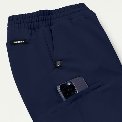 ULTRAlast W20009 Women's Jace Skinny On-The-Go Scrub Joggers Midnight Navy