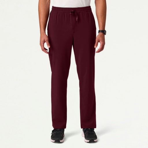 ULTRAlast M20023 Men's Rhodes 7-Pocket Scrub Pants Burgundy