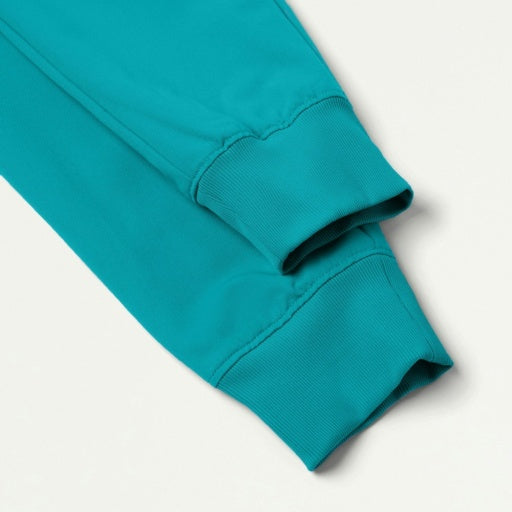 ULTRAlast W20003 Women's Silex Slim Knit-Waist Scrub Joggers Teal