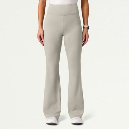 ULTRAsoft W40006 Women's Lina Yoga Flare Scrub Pants Fog