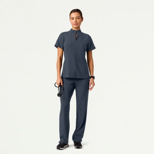 ULTRAlite W20036 Women's Xenos 5-Pocket Classic Scrub Pants Carbon Gray