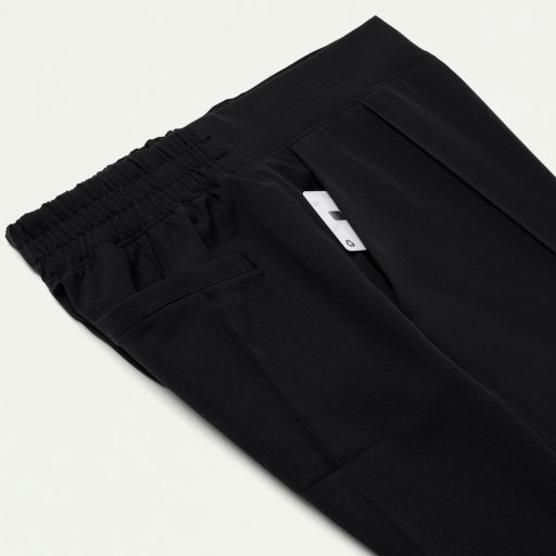 ULTRAlast W20033 Women's Kori Slim High-Waisted Scrub Pants Black