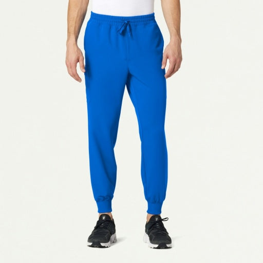 ULTRAlast M20002 Men's Osmo 8-Pocket Scrub Joggers Royal Blue