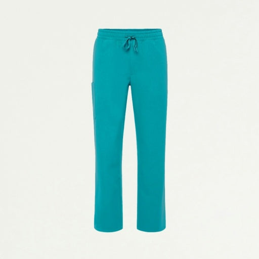 ULTRAlast M20001 Men's Rhodes Straight-Leg Scrub Pants Teal
