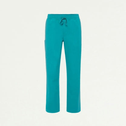 ULTRAlast M20001 Men's Rhodes Straight-Leg Scrub Pants Teal