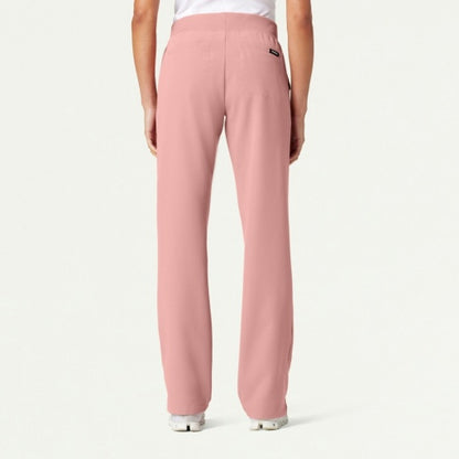 ULTRAlast W20001 Women's Xenos Knit-Waist Scrub Pants Mauve