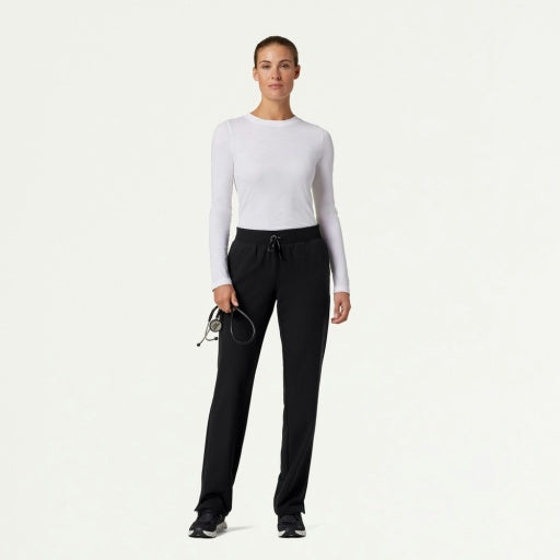 Regenerative Organic Certified® Cotton W30002U Women's Regenx Cotton Underscrub White