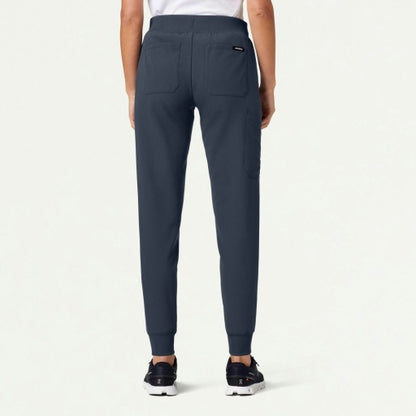 ULTRAlast W20003 Women's Silex Slim Knit-Waist Scrub Joggers Carbon Gray