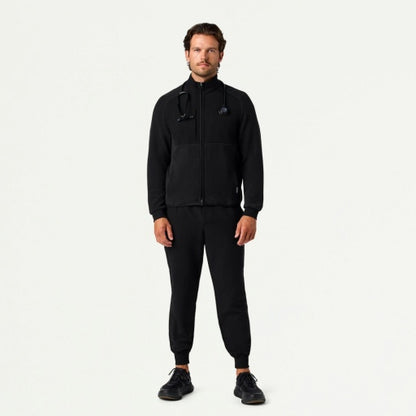 Hybrid Fleece M60016 Men's Cloud Hybrid Fleece Jacket Black
