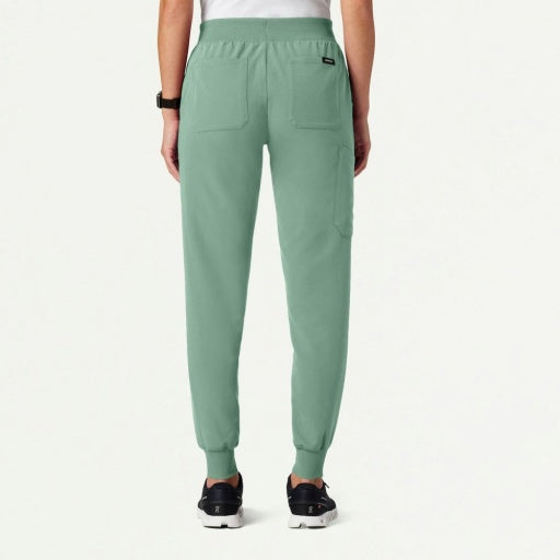 ULTRAlast W20003 Women's Silex Slim Knit-Waist Scrub Joggers Sage