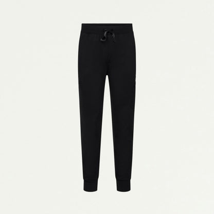 ULTRAsoft M40001 Men's Ollie Slim Cargo Scrub Joggers Black