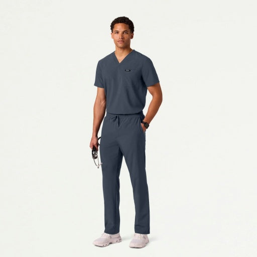 ULTRAlast M20023 Men's Rhodes 7-Pocket Scrub Pants Carbon Gray