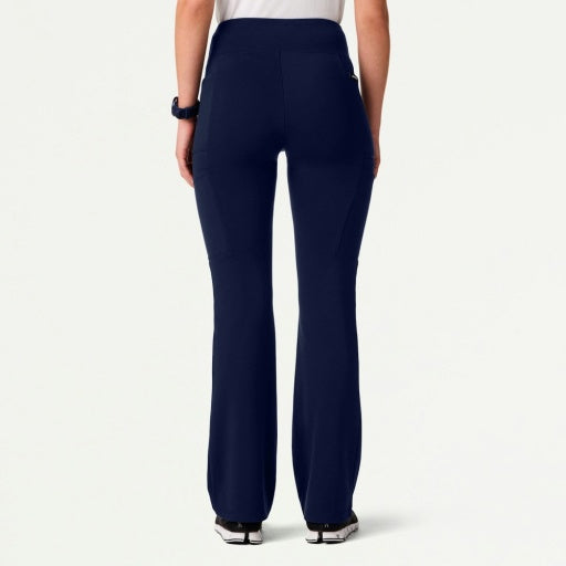 ULTRAsoft W40005 Women's Perri Yoga Scrub Pants Midnight Navy