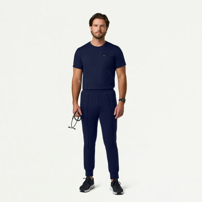 ULTRAsoft M40002 Men's Rowan Slim Scrub Joggers Midnight Navy