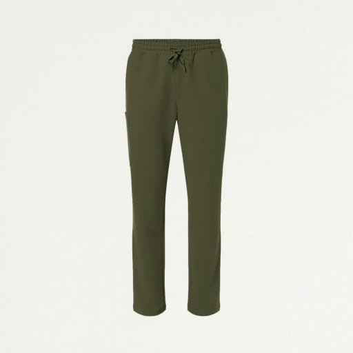 ULTRAlast M20001 Men's Rhodes Straight-Leg Scrub Pants Olive
