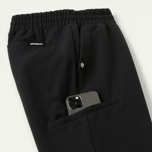 ULTRAlast W20009 Women's Jace Skinny On-The-Go Scrub Joggers Black