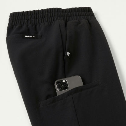 ULTRAlast W20009 Women's Jace Skinny On-The-Go Scrub Joggers Black