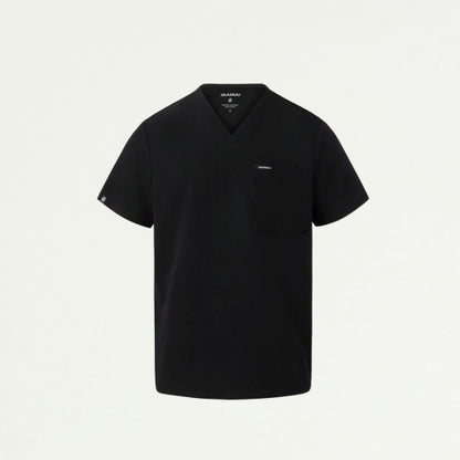ULTRAlast M10001 Men's Holmes 1-Pocket Scrub Top Black