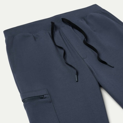 ULTRAsoft M40001 Men's Ollie Slim Cargo Scrub Joggers Carbon Gray