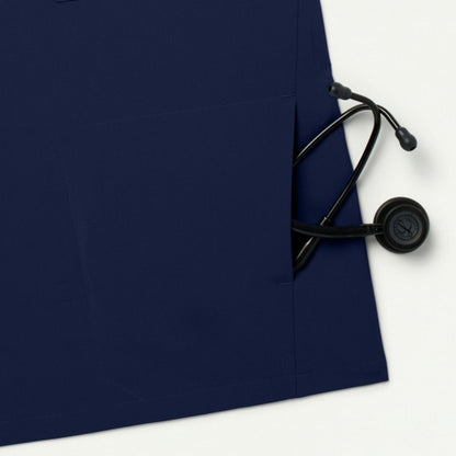 ULTRAlite M10013 Men's Bron 3-Pocket Scrub Top Midnight Navy