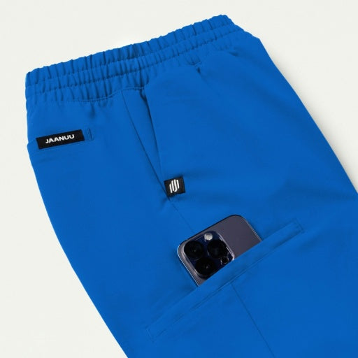 ULTRAlast W20009 Women's Jace Skinny On-The-Go Scrub Joggers Royal Blue