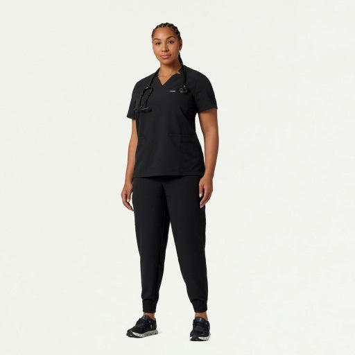 ULTRAlast W20002 Women's Neo Cargo Scrub Joggers Black