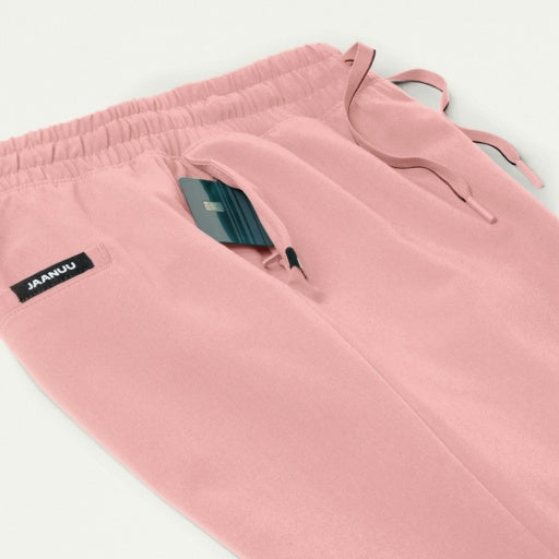 ULTRAlast W20004 Women's Kerr 365 High Waisted Scrub Pants Mauve