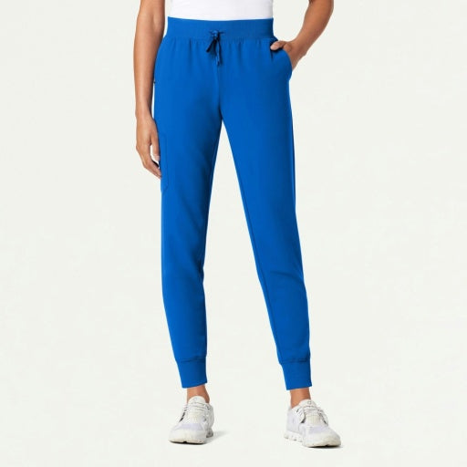 ULTRAlast W20003 Women's Silex Slim Knit-Waist Scrub Joggers Royal Blue