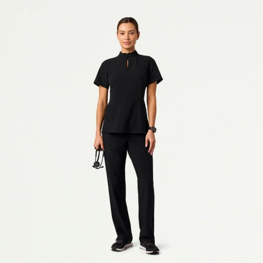 ULTRAlite W20036 Women's Xenos 5-Pocket Classic Scrub Pants Black