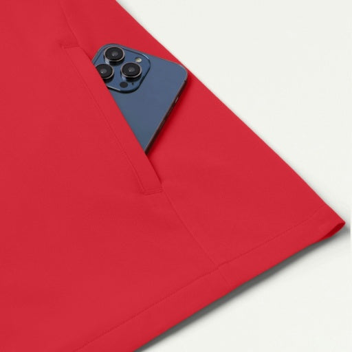 ULTRAlast M10002 Men's Platt 3-Pocket Scrub Top Brilliant Red