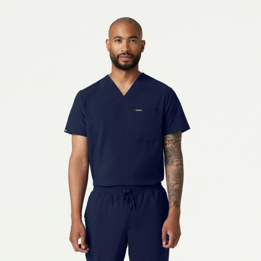 ULTRAlite M10004 Men's Holmes 1-Pocket Scrub Top Midnight Navy