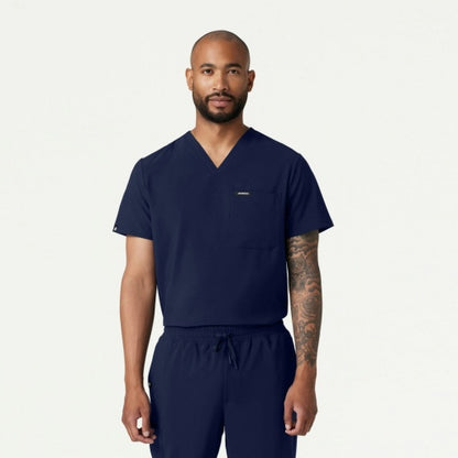 ULTRAlite M10004 Men's Holmes 1-Pocket Scrub Top Midnight Navy
