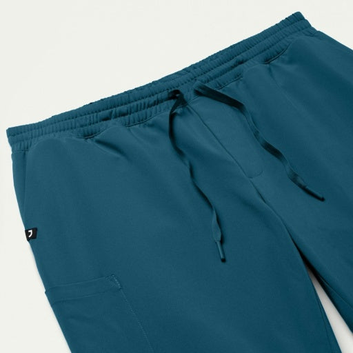 ULTRAlite M20023 Men's Rhodes 7-Pocket Scrub Pants Caribbean Blue