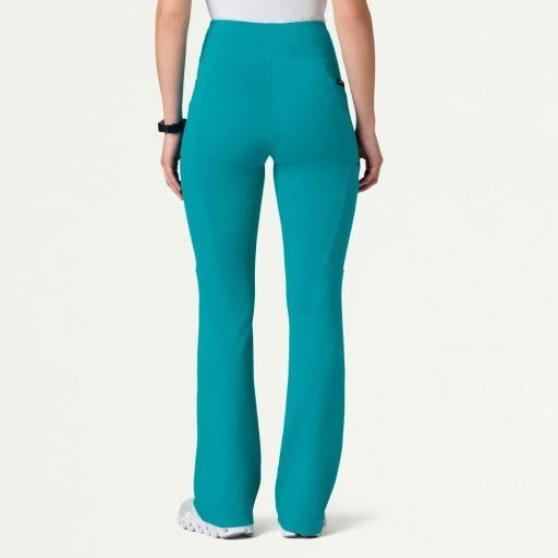 ULTRAsoft W40005 Women's Perri Yoga Scrub Pants Teal
