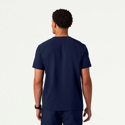 ULTRAlite M10025 Men's Holmes 1-Pocket Classic Scrub Top Midnight Navy
