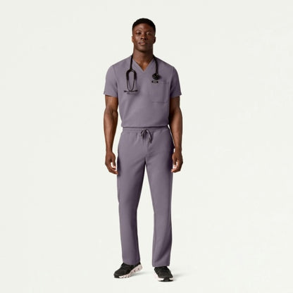 ULTRAlast M20001 Men's Rhodes Straight-Leg Scrub Pants Titanium