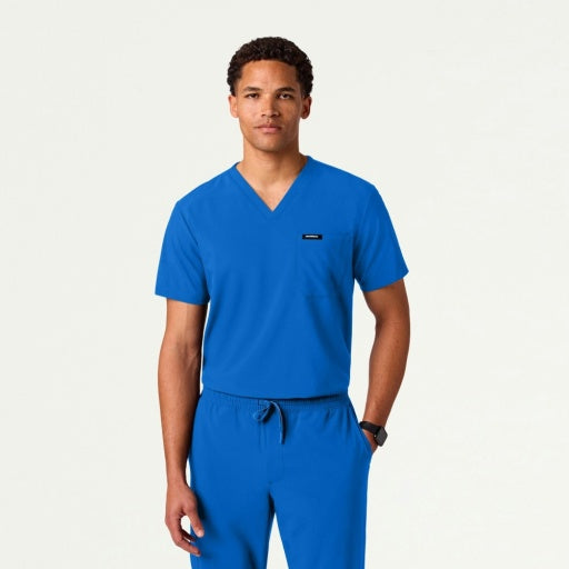 ULTRAlite M10025 Men's Holmes 1-Pocket Classic Scrub Top Royal Blue
