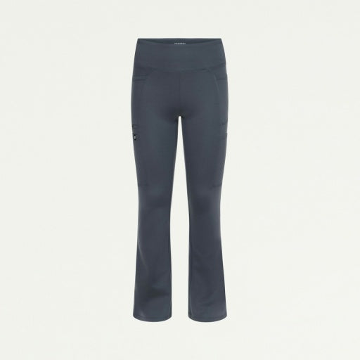 ULTRAsoft W40005 Women's Perri Yoga Scrub Pants Carbon Gray