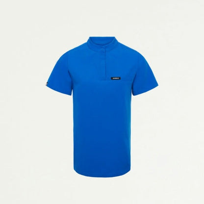 ULTRAlast W10006 Women's Savi Stand-Collar Scrub Top Royal Blue